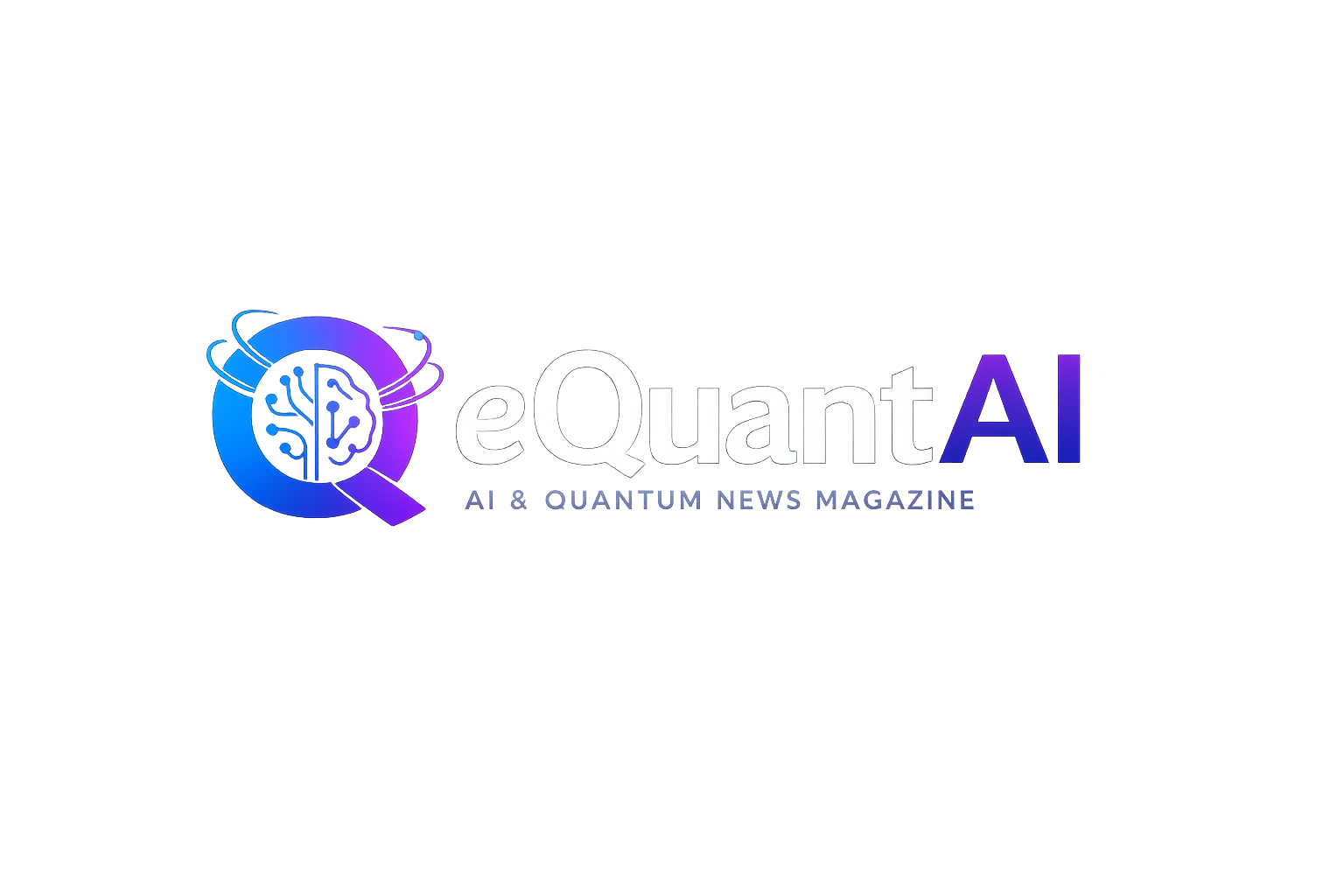 eQuantAI AI and Quantum homepage visual